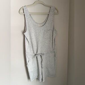 Gray Lounge Romper